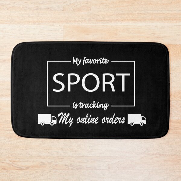 Item preview, My favorite sport is tracking  designed and sold by GalaxyStoreDZ.