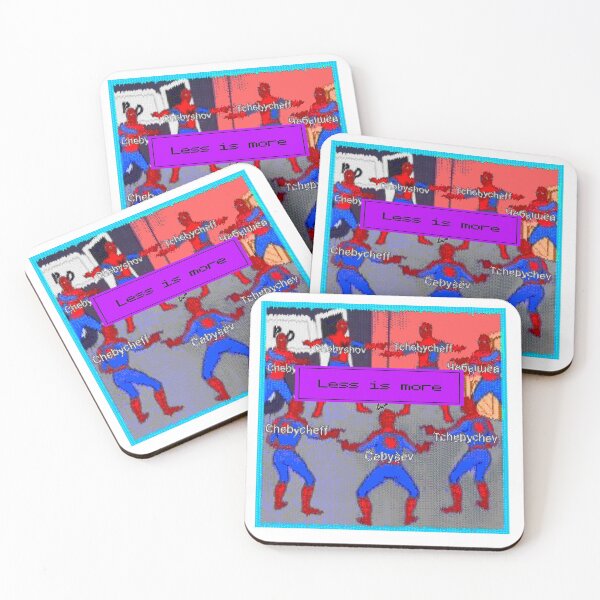 Item preview, Math meme Chebyshev's inequality less is more designed and sold by Say_it_aloud.