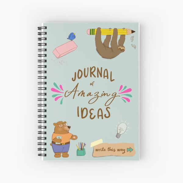 Item preview, Journal of Amazing Ideas designed and sold by Nidia Alire.