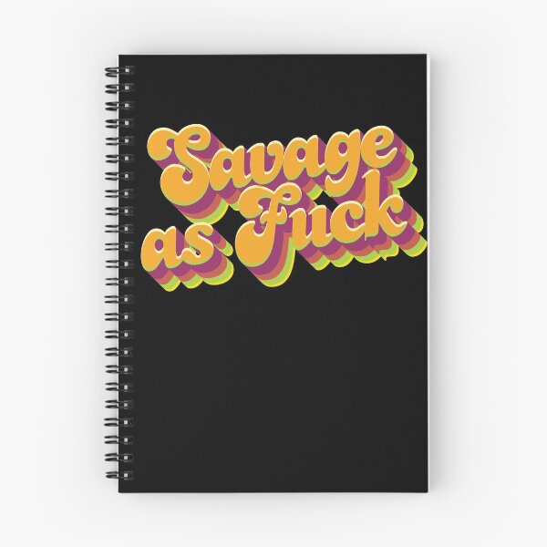 Item preview, Copy of Savage As Fuck, Minimalist Lettering, Saying, Quote  designed and sold by MoTeesMo.