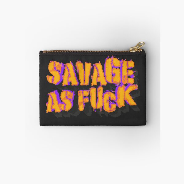 Item preview, Copy of Copy of Savage As Fuck, Minimalist Lettering, Saying, Quote  designed and sold by MoTeesMo.