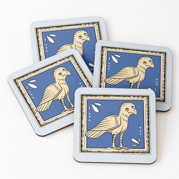 Item preview, Medieval Bird emblem designed and sold by SleepyMarten.