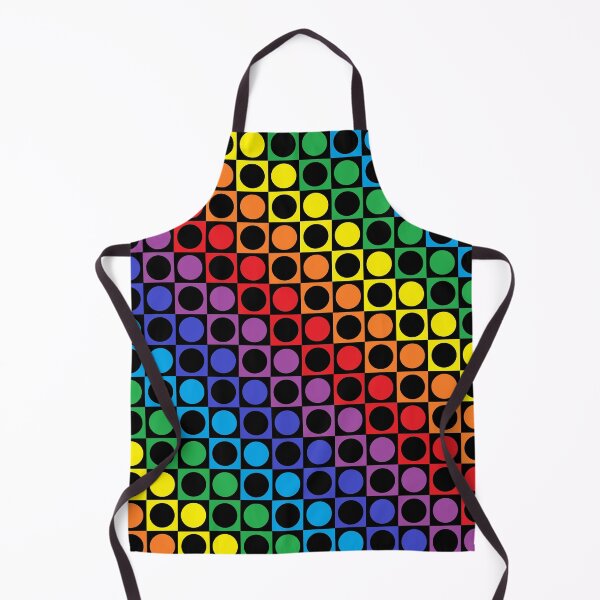Item preview, Rainbow and Black Squares and Polka Dots designed and sold by lornakay.
