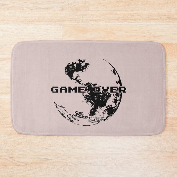 Item preview, Game over planet black designed and sold by -Holy-Chicken-.