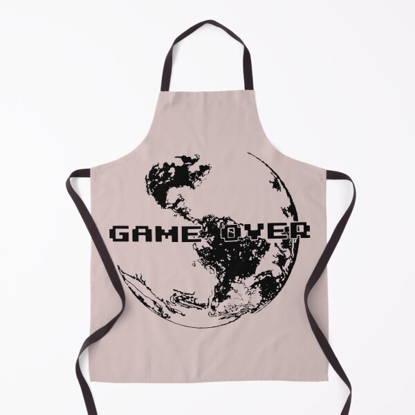 Item preview, Game over planet black designed and sold by -Holy-Chicken-.