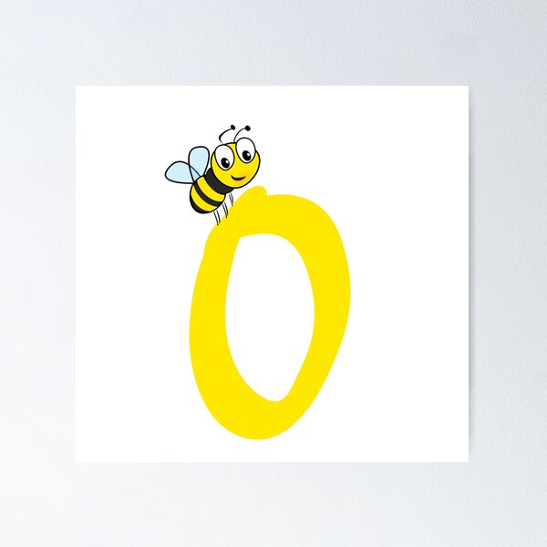 Item preview, Alphabet Letter O Bee designed and sold by T Kids.