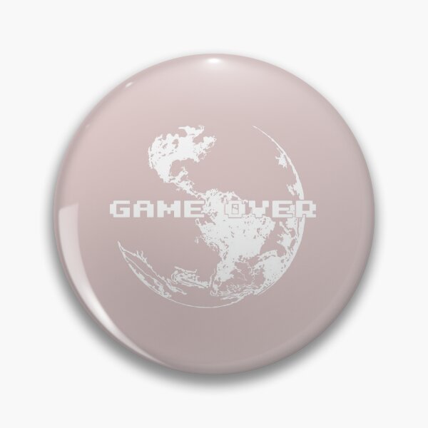 Item preview, Game over planet white designed and sold by -Holy-Chicken-.