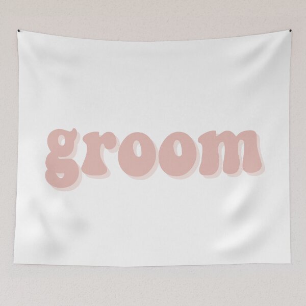 Item preview, Groom Pink Design designed and sold by allymadethis.