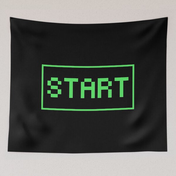 Item preview, Video Game Start designed and sold by MissDemeanors.