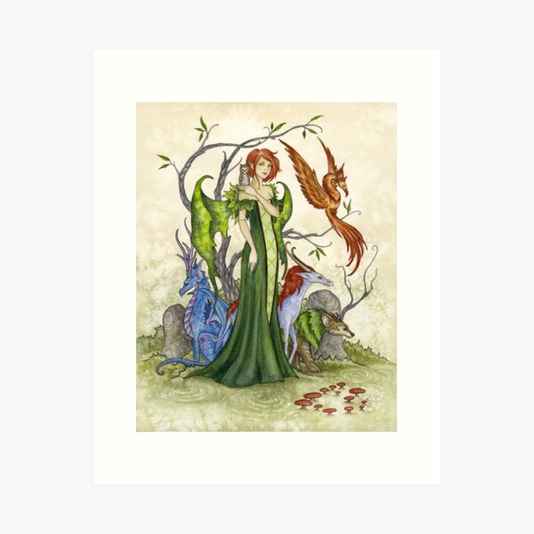 Aperçu de l'œuvre Ménagerie créée et vendue par AmyBrownArt.