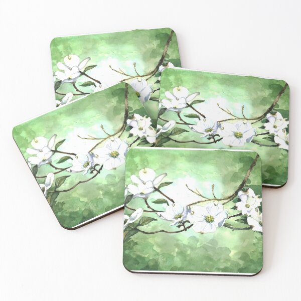 Item preview, Whitedog Blossoms 1 designed and sold by AmorDeusArt.