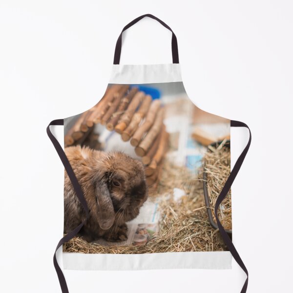 Item preview, Cute lop eared rabbit in its cage designed and sold by yackers1.