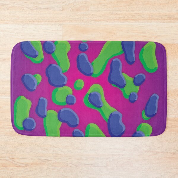 Item preview, Abstract Green and Blue Germ Splotch designed and sold by JasonLittleton.