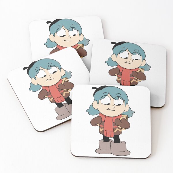 Item preview, hilda is smilying withfunny cute blue poached  designed and sold by RB-Store.