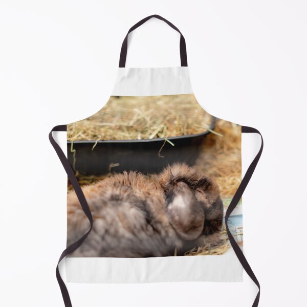 Item preview, Cute lop eared bunny rabbit sleeping in its cage designed and sold by yackers1.