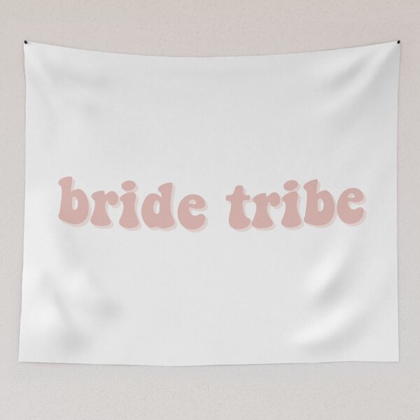 Item preview, Bride Tribe Pink Aesthetic Design designed and sold by allymadethis.
