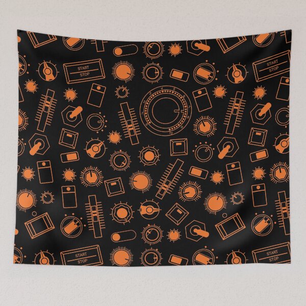 Item preview, Vintage Analogue Synthesizer Controls designed and sold by AtomicMalibu.