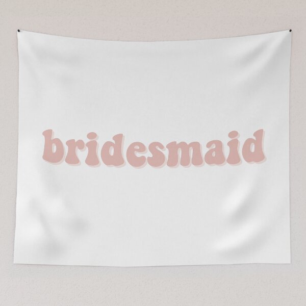 Item preview, Bridesmaid Pink Aesthetic Design designed and sold by allymadethis.