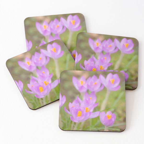 Item preview, Soft Lilac Crocuses designed and sold by Kasia Design.