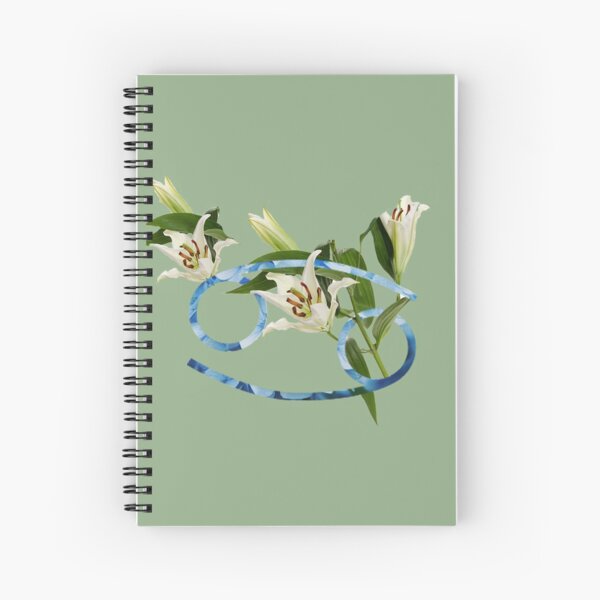 Cancer Flower Spiral Notebook