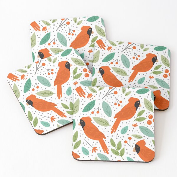 Item preview, Chirpy Cardinals designed and sold by latheandquill.