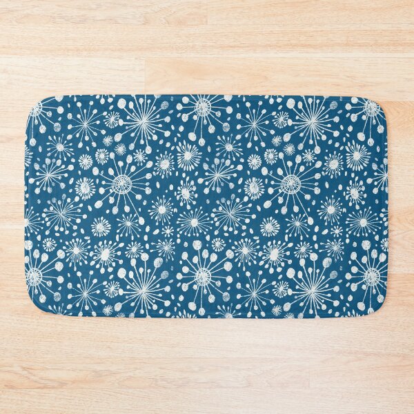 Item preview,  Retro style Dandelion heads -in blue designed and sold by Joanne-Amanda.