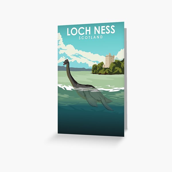 Item preview, Loch Ness Scotland Travel Poster designed and sold by Stadify.