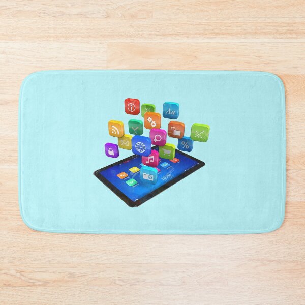 Item preview, 3D tablet icons cartoon designed and sold by HappyDays-.