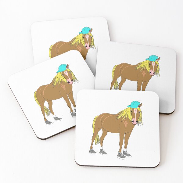 Item preview, Steezy Blonde Skater Horse  designed and sold by SteezyProvision.