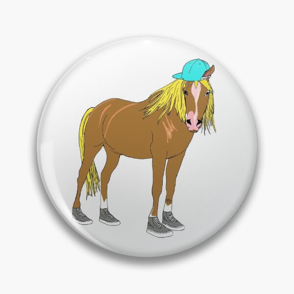 Item preview, Steezy Blonde Skater Horse  designed and sold by SteezyProvision.