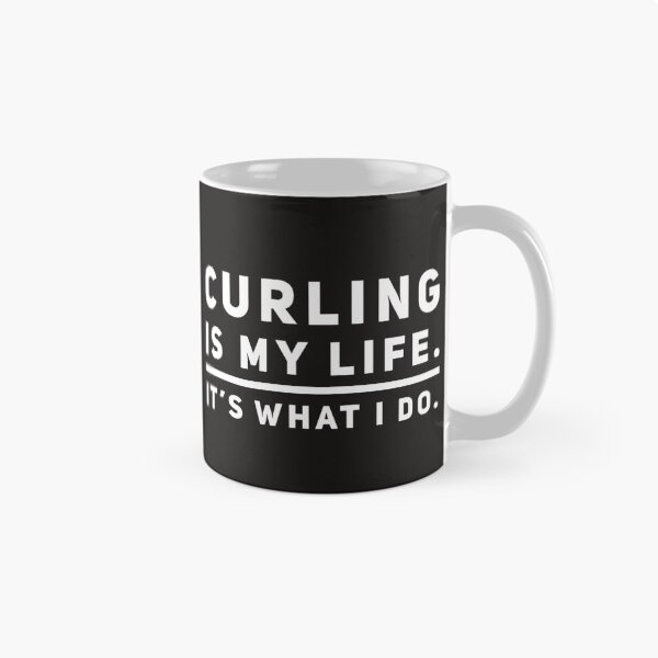Item preview, Curling Is My Life designed and sold by VJKTees.