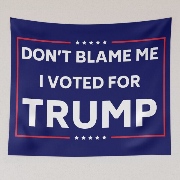 Item preview, Dont Blame me I voted for trump designed and sold by NicholasForbes.