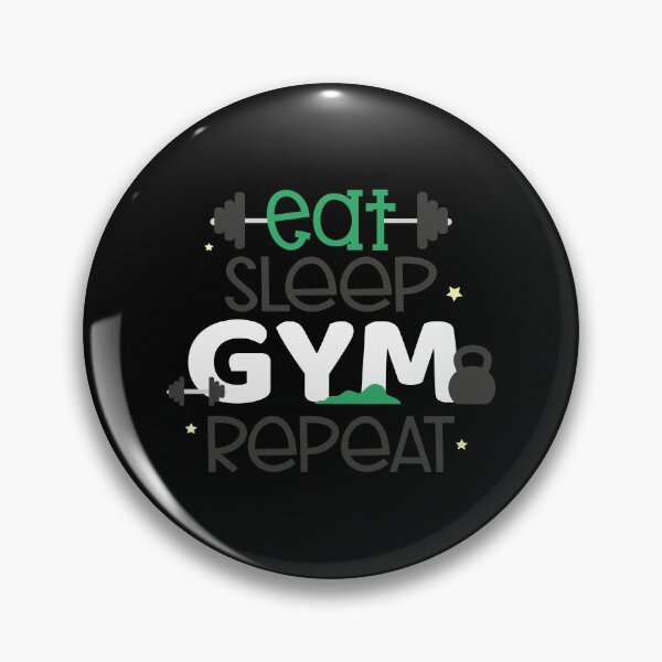 Item preview, Eat Sleep Gym Repeat designed and sold by Phorase.