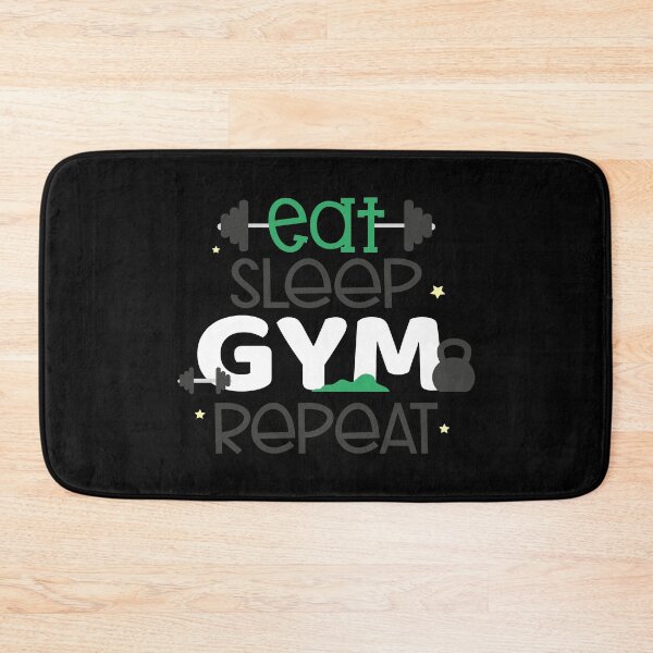 Item preview, Eat Sleep Gym Repeat designed and sold by Phorase.