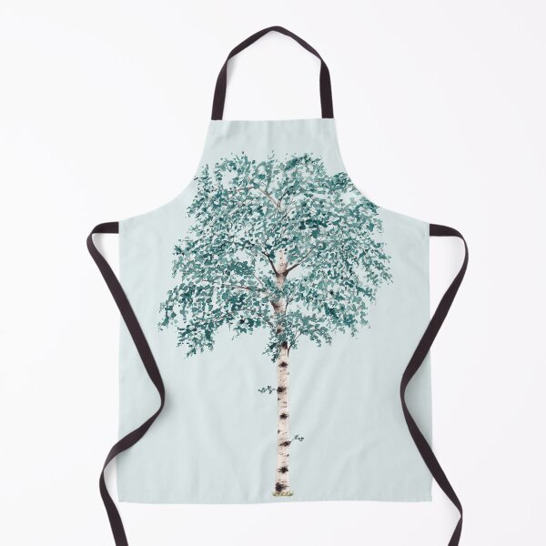 Item preview, Teal Birch (Light Teal background) designed and sold by MWatercolours.