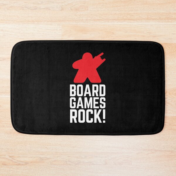 Item preview, Board Games Rock Heavy Metal Meeple designed and sold by DnlDesigns.