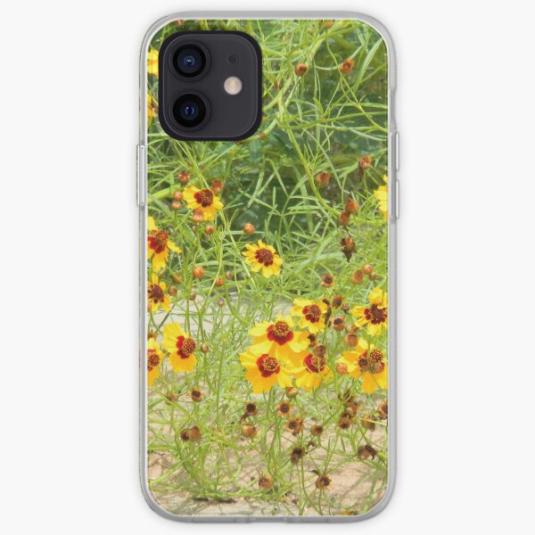 Plains Coreopsis Walking iPhone Soft Case