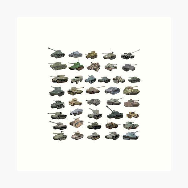 Item preview, Various WW2 Tanks designed and sold by NorseTech.