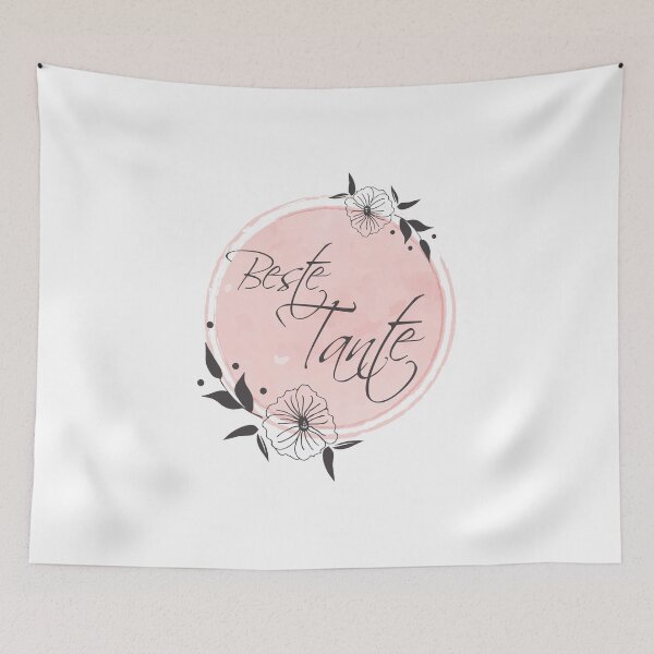 Item preview, Best aunt pastel pink vintage gift designed and sold by Blue-Fairy.