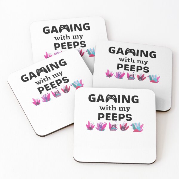 Item preview, gaming with my peeps artwork designed and sold by DevDn.