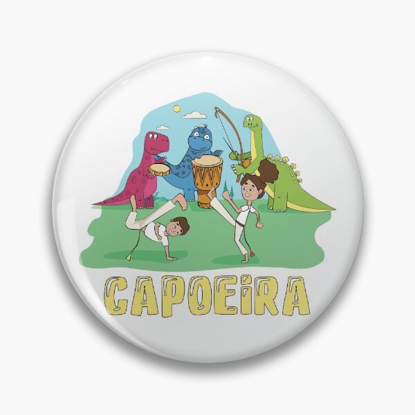 Item preview, Capoeira Kids and dinosaurs Roda designed and sold by Bubbly Boo.