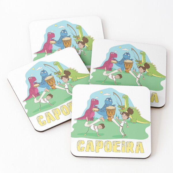 Item preview, Capoeira Kids and dinosaurs Roda designed and sold by Bubbly Boo.
