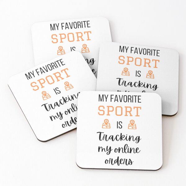 Item preview, My favorite sport is tracking my online orders designed and sold by CeciLop.