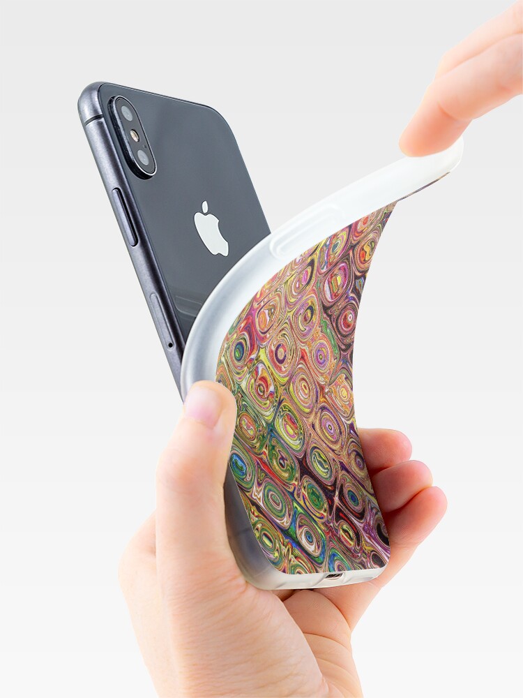 Alternate view of Spectral Glass Beads iPhone Case & Cover