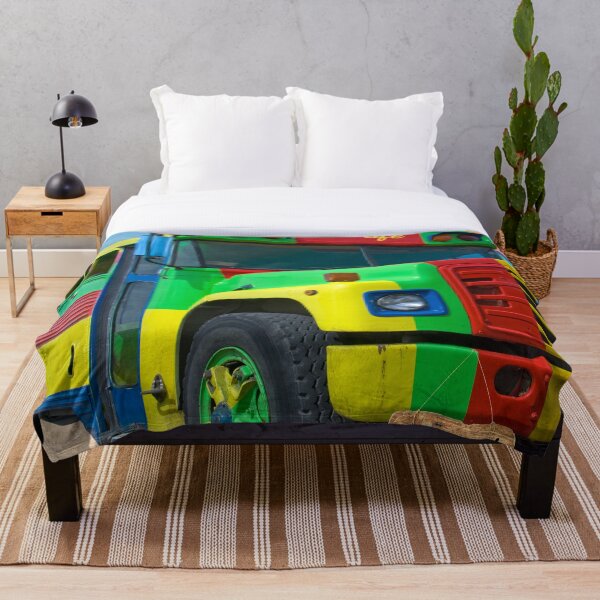 Aperçu de l'œuvre Prendre un bus de style rasta pour aller à la plage créée et vendue par cheeseonbread.