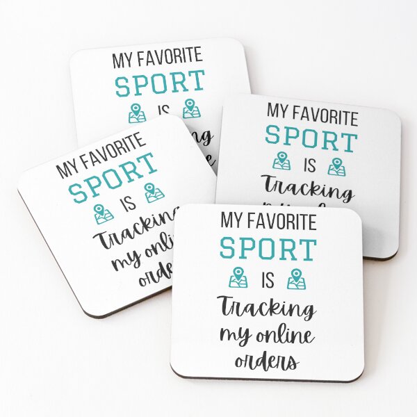 Item preview, My favorite sport is tracking my online orders designed and sold by CeciLop.