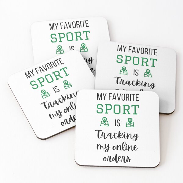 Item preview, My favorite sport is tracking my online orders designed and sold by CeciLop.