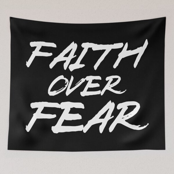 Item preview, Faith over fear -- Christian sticker designed and sold by glitchman2.