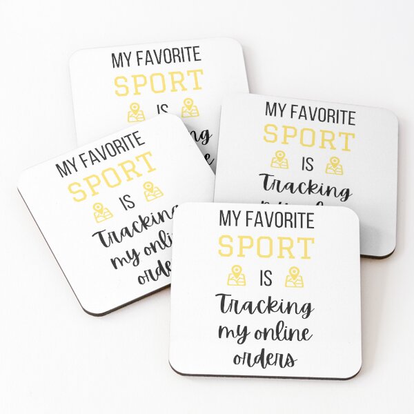 Item preview, My favorite sport is tracking my online orders designed and sold by CeciLop.