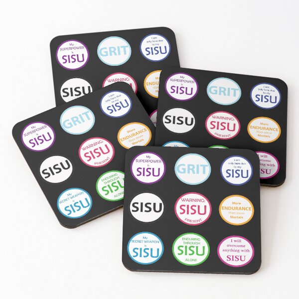 Item preview, SISU Meanings and Sayings, multipack designed and sold by Microwhites.
